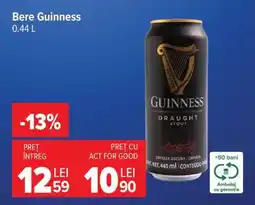 Carrefour Bere Guinness Ofertă
