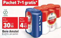 Carrefour Bere Amstel Ofertă