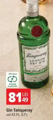 Carrefour Gin Tanqueray Ofertă
