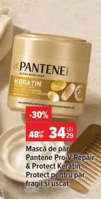 Carrefour Mască de păr Pantene Pro-V Repair & Protect Keratin Ofertă