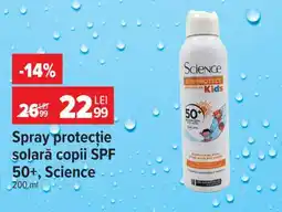 Carrefour Spray protecție solară copii SPF 50+ Science Ofertă