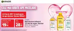 Carrefour Apă micelară bifazică cu ulei de argan, Garnier Ofertă