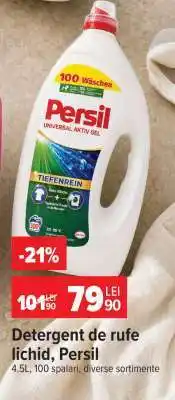 Carrefour Detergent de rufe lichid, Persil Ofertă