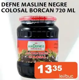 Unicarm Defne masline negre colosal borcan Ofertă