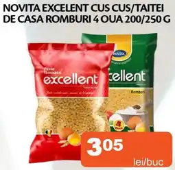 Unicarm Novita excelent cus cus/taitei de casa romburi 4 oua Ofertă