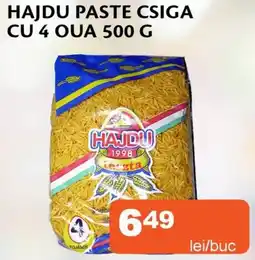 Unicarm Hajdu paste csiga cu 4 oua Ofertă