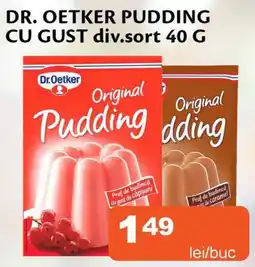 Unicarm Dr. oetker pudding cu gust Ofertă