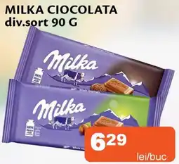 Unicarm Milka ciocolata Ofertă