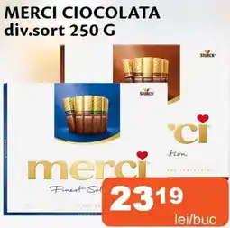 Unicarm Merci ciocolata Ofertă