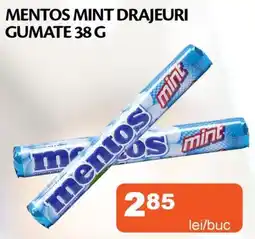 Unicarm Mentos mint drajeuri gumate Ofertă