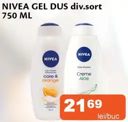Unicarm Nivea gel dus Ofertă