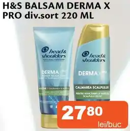 Unicarm H&s balsam derma x pro Ofertă