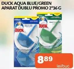 Unicarm Duck aqua blue/green aparat dublu promo Ofertă