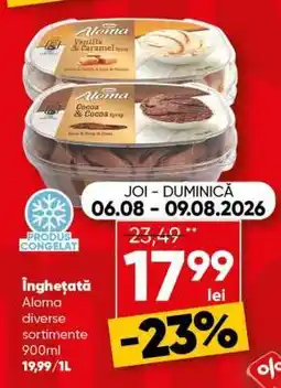PROFI Înghețată Aloma diverse sortimente Ofertă
