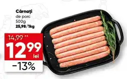 PROFI Cârnaţi de porc Ofertă