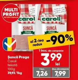 PROFI Şuncă Praga Caroli Ofertă