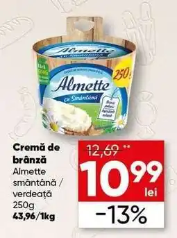 PROFI Cremă de brânză Almette Ofertă
