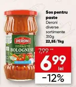 PROFI Sos pentru paste Ofertă