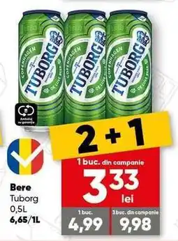 PROFI Bere Tuborg Ofertă