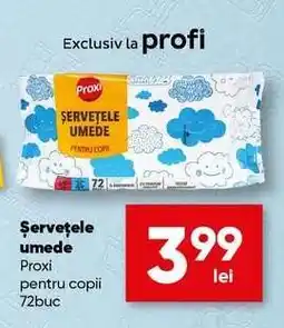 PROFI Șervețele umede Ofertă