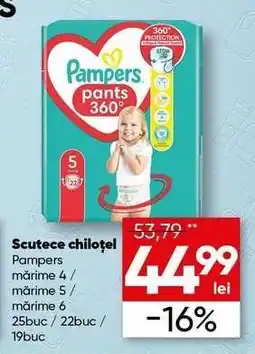 PROFI Scutece chiloțel, Pampers Ofertă