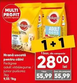 PROFI Pedigree Hrană uscată pentru câini Ofertă