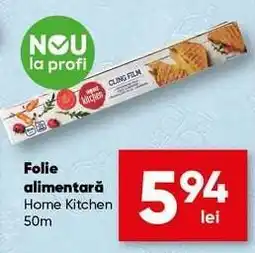 PROFI Folie alimentară Home Kitchen 50m Ofertă