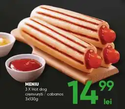 PROFI MENIU 3 X Hot dog Ofertă
