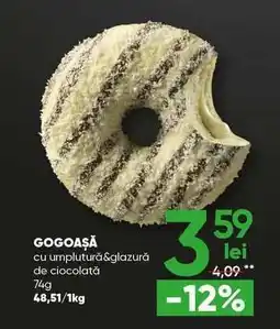 PROFI Gogoasă cu umplutură & glazură de ciocolată Ofertă