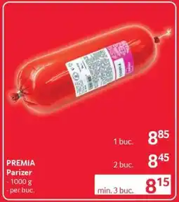 Selgros PREMIA Parizer Ofertă