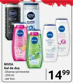 Selgros NIVEA Gel de duş Ofertă