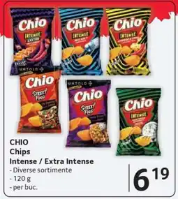 Selgros CHIO Chips Intense / Extra Intense Ofertă