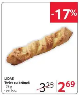 Selgros LIDAS Twist cu brânză Ofertă