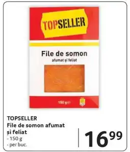 Selgros TOPSELLER File de somon afumat și feliat Ofertă