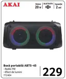 Selgros Boxă portabilă ABTS-45 Ofertă