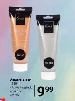 Selgros Acuarele acril Ofertă