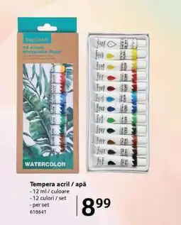 Selgros Tempera acril / apă Ofertă