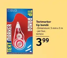 Selgros Textmarker tip bandă Ofertă