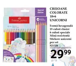 Selgros CREIOANE COLORATE 18+6 UNICORNI Ofertă