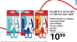Selgros FOARFECĂ ȘCOLARĂ CU PROTECȚIE GRIP Ofertă