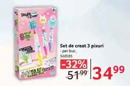 Selgros Set de creat 3 pixuri Ofertă