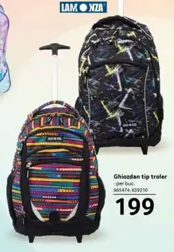 Selgros Ghiozdan tip troler Ofertă
