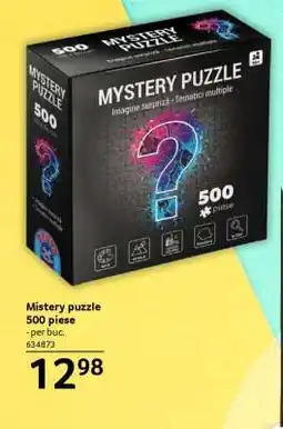 Selgros Mistery puzzle 500 piese Ofertă