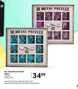 Selgros Set 10 puzzle provocări logice Ofertă