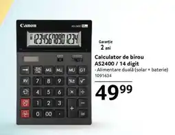 Selgros Calculator de birou AS2400 / 14 digit Ofertă