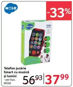 Selgros Telefon jucărie smart cu muzică și lumini Ofertă
