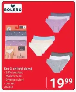 Selgros Set 3 chiloți damă Ofertă