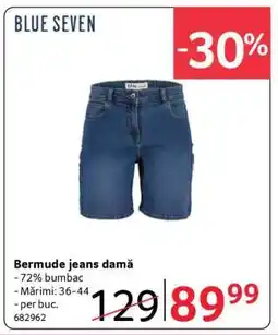 Selgros Bermude jeans damă Ofertă