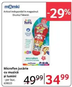 Selgros Microfon jucărie cu muzică și lumini Ofertă