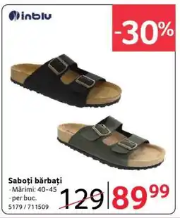 Selgros Saboți bărbați Ofertă